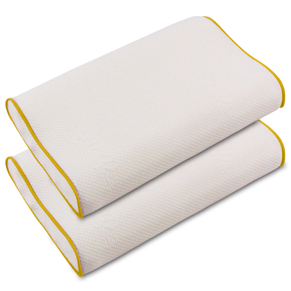 Coppia cuscini cervicale in lattice Natura