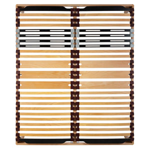 Bed network with wooden frame Hello