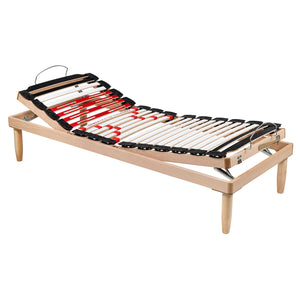 Réseau de lit manuel avec cadre en bois Dinamic