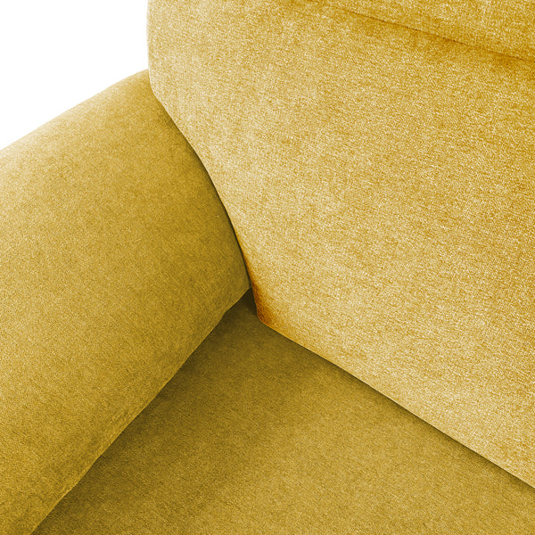 Canapé d'angle 3 places maxi avec méridienne Jon