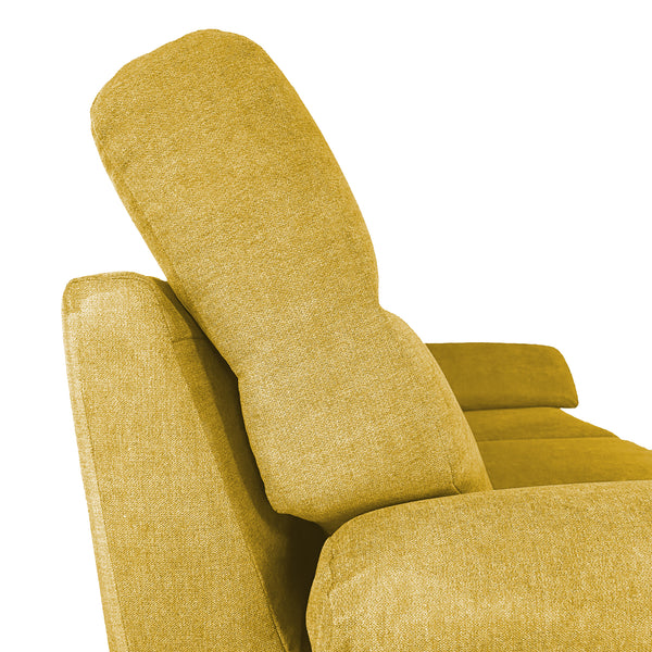 Canapé d'angle 3 places maxi avec méridienne Jon