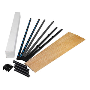 Bed frame with iron frame Ginevra in assembly kit