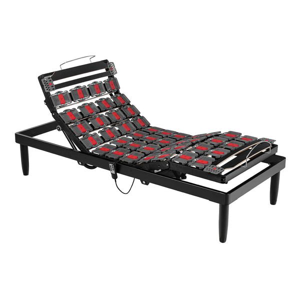 Cable motor bed net with Infinity wooden frame