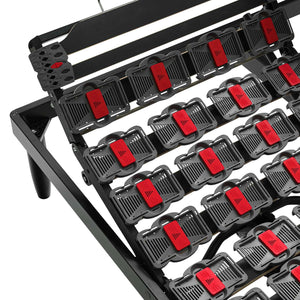 Cable motor bed net with Infinity wooden frame