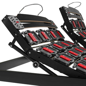 Cable motor bed net with Infinity wooden frame