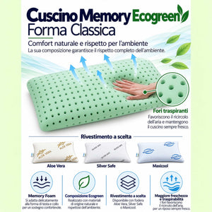 Ecogreen memory pillow