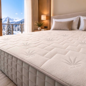 Matelas luxe à mémoire de forme et 800 ressorts ensachés, hauteur 29 cm
