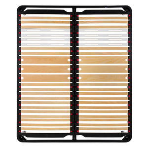 Bed frame with iron frame Moka