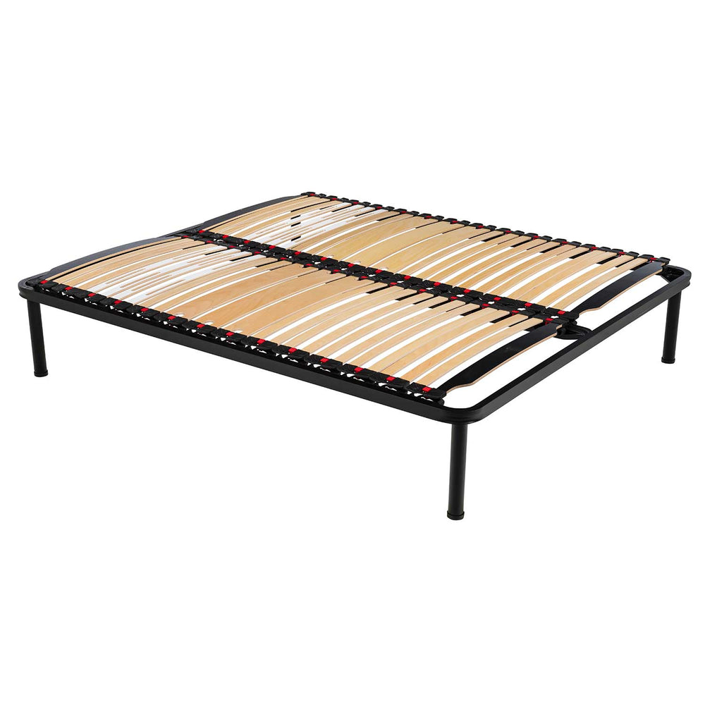 Bed frame with iron frame Moka