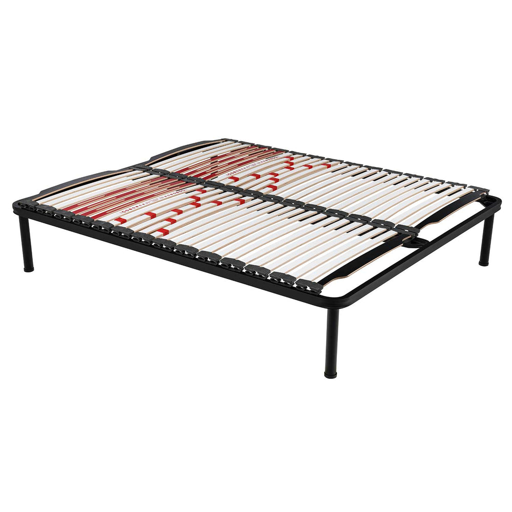 Bed network with regulators with Multicomfort iron frame