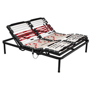 Single lift cable motor bed net with Multicomfort iron frame