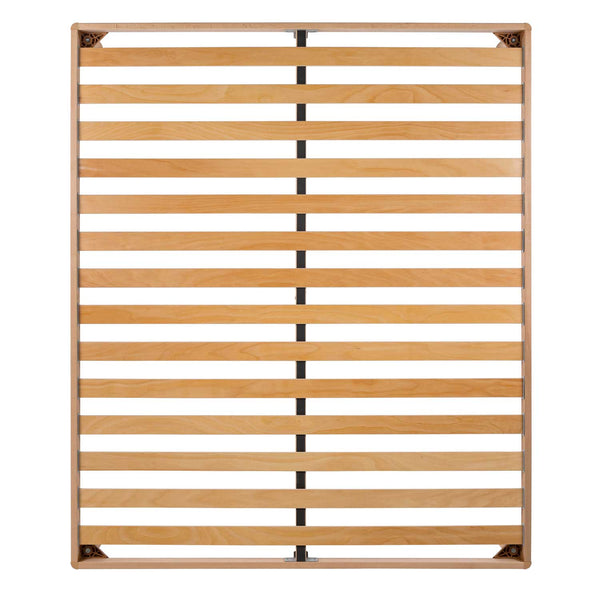 Bed frame with Natural wood frame