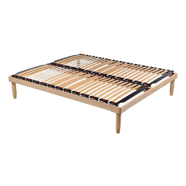 Réseau de lit avec cadre en bois Sicura