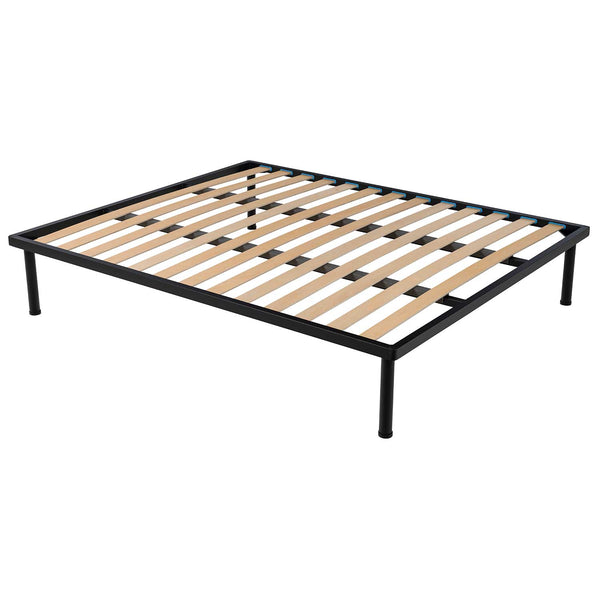 Bed frame with iron frame Napoleone