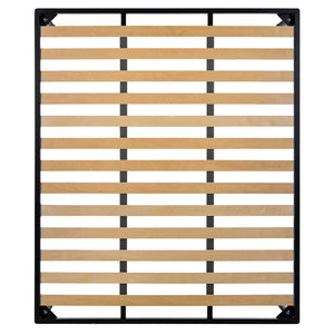 Bed frame with iron frame Napoleone