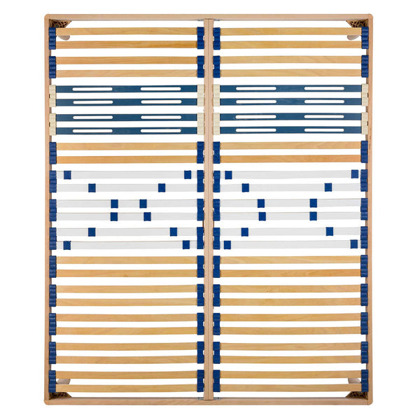 Réseau de lit avec régulateurs avec cadre en bois Star