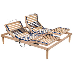 Cable engine bed net with Star wooden frame