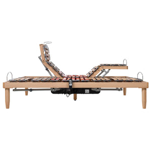 Rete letto motore a cavo con telaio in legno Synergic