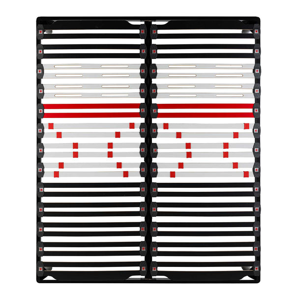 Réseau de lit avec régulateurs avec cadre en bois Top