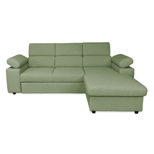 Divano letto angolare con penisola Angel