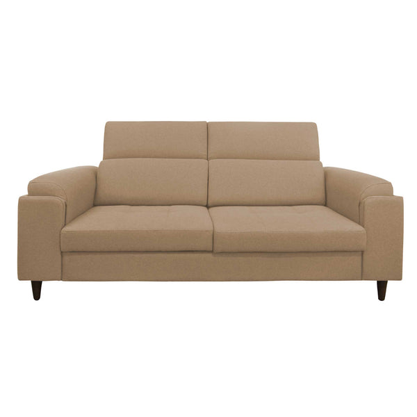 Divano allungabile frontale tessuto beige Derry Baldiflex