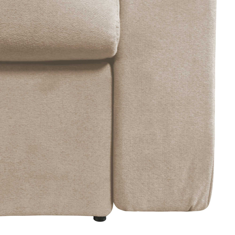 2-seater sofa bed in Willy fabric