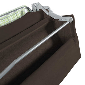 baldiflex divano letto willy tessuto caffè apertura