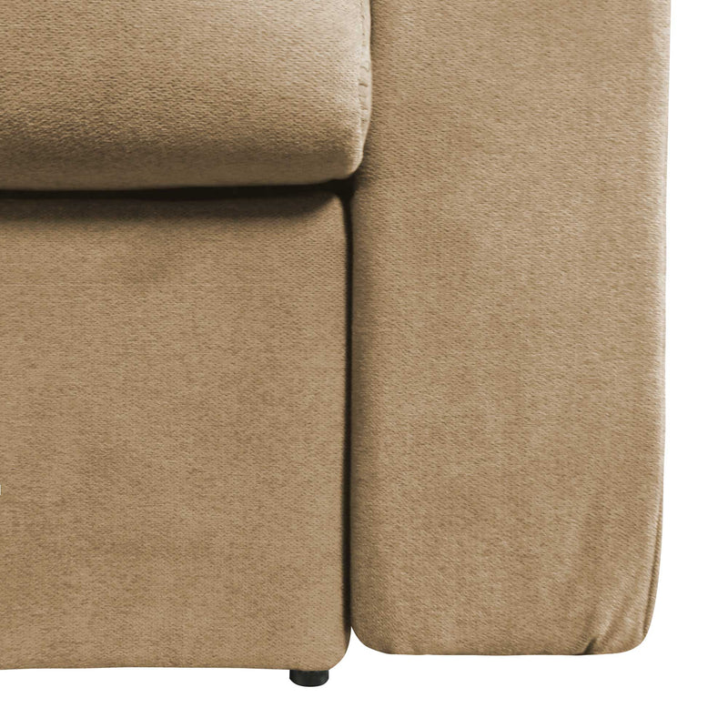 baldiflex divano letto willy tessuto cammello base