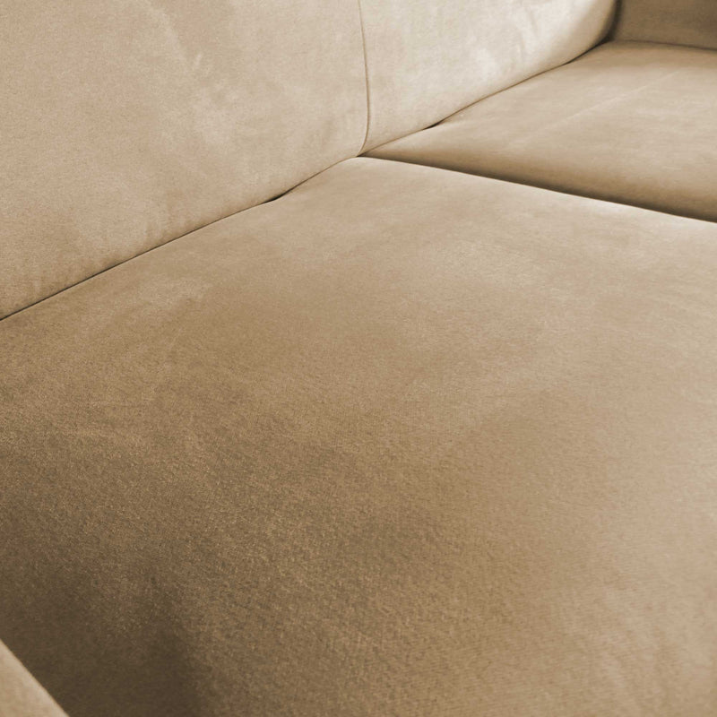 baldiflex divano letto willy tessuto cammello seduta