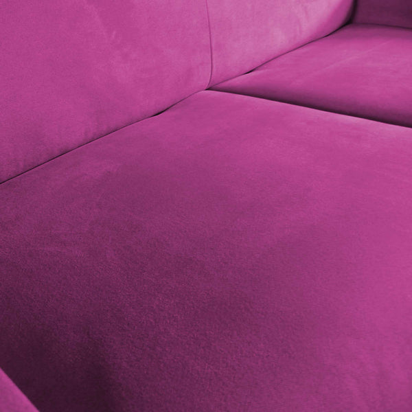 baldiflex divano letto willy tessuto fucsia seduta