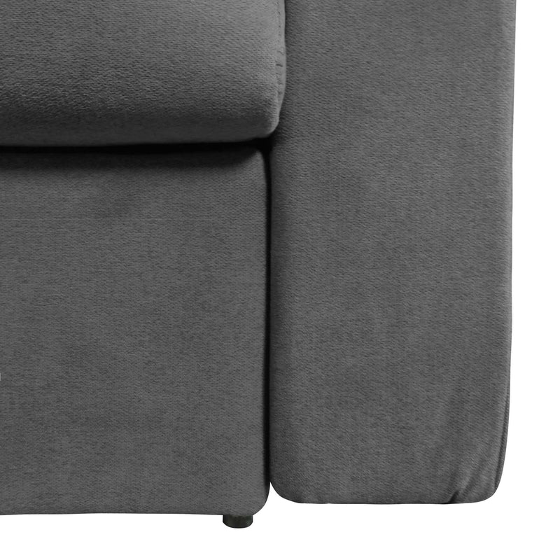 baldiflex divano letto willy tessuto grigio antracite base