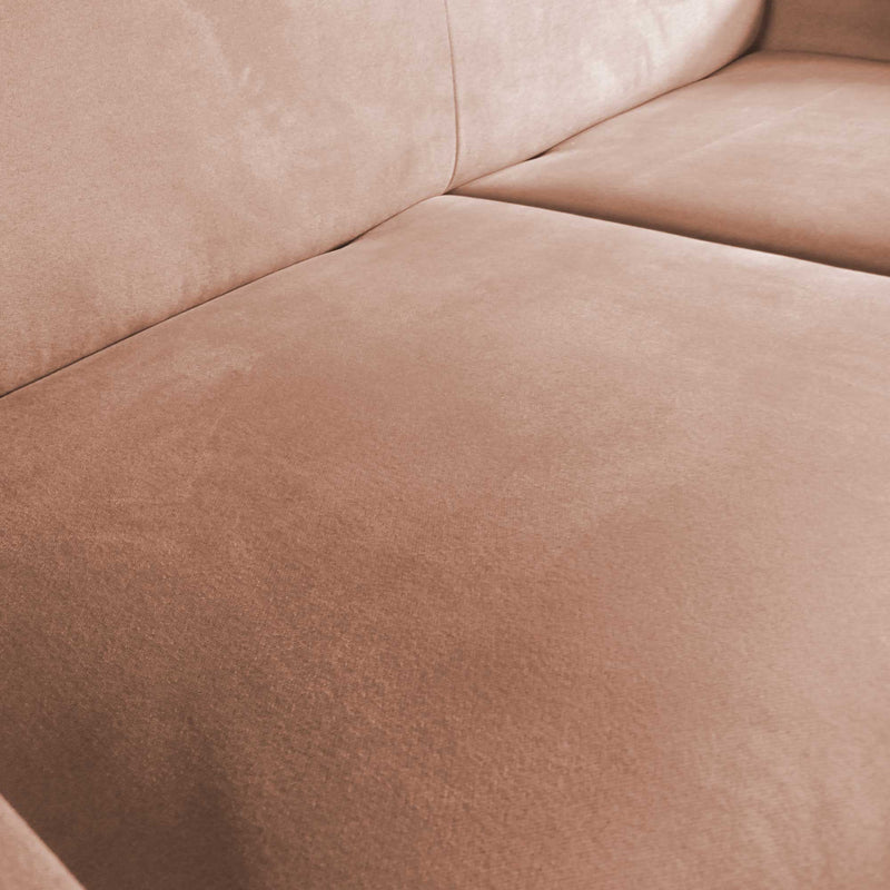 baldiflex divano letto willy tessuto rosa antico seduta