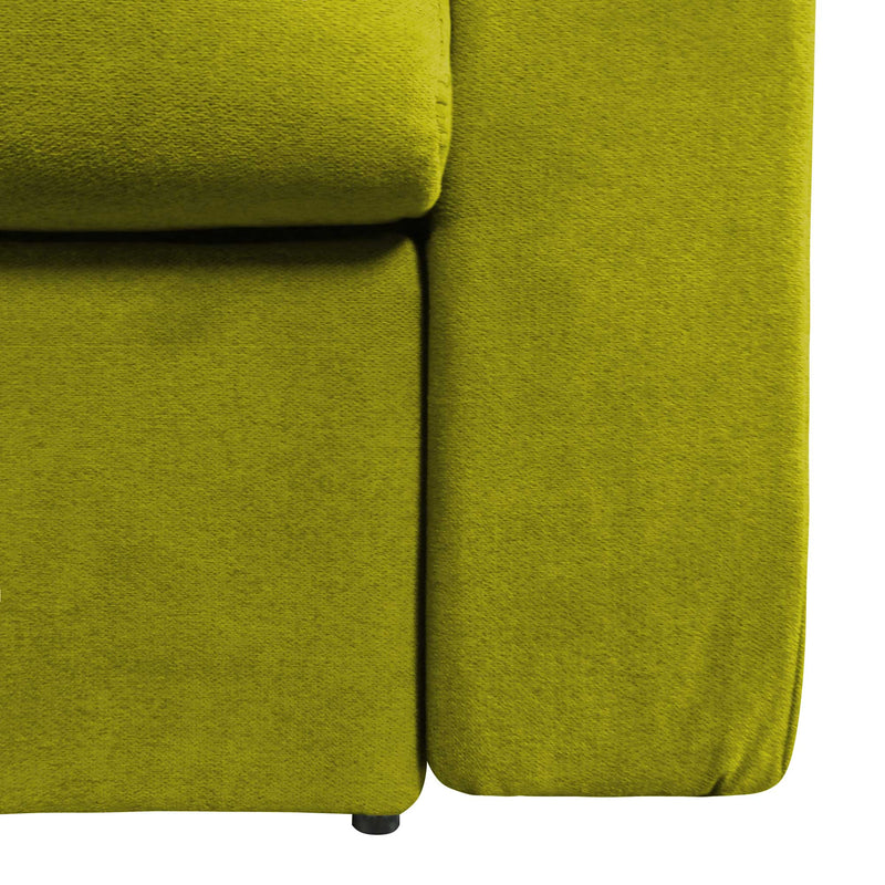 baldiflex divano letto willy tessuto verde base