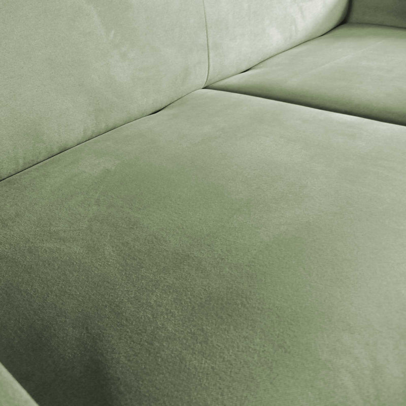 baldiflex divano letto willy tessuto verde menta seduta