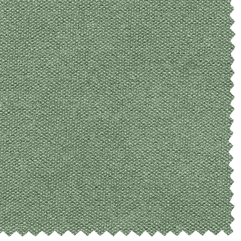 Baldiflex letto contenitore piazza e mezza senza testata in tessuto Cloe verde menta close up