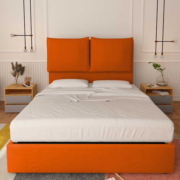 King size / queen size bed without container in Diana XL fabric