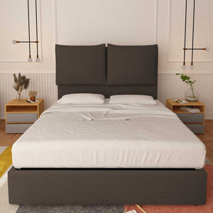 King size / queen size bed without container in Diana XL fabric