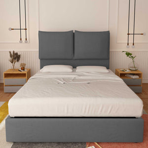 King size / queen size bed without container in Diana XL fabric