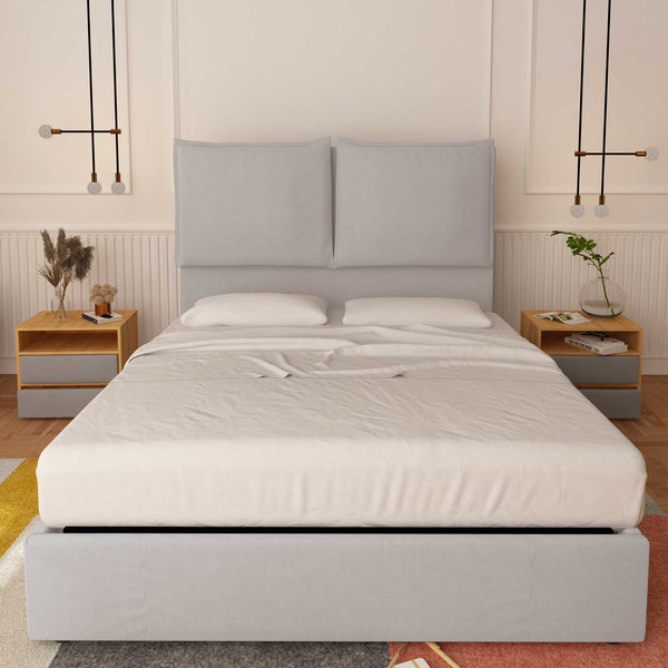 King size / queen size bed without container in Diana XL fabric