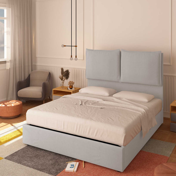 King size / queen size bed without container in Diana XL fabric