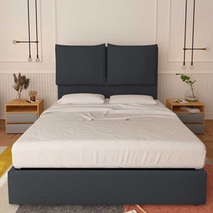 King size / queen size bed without container in Diana XL fabric