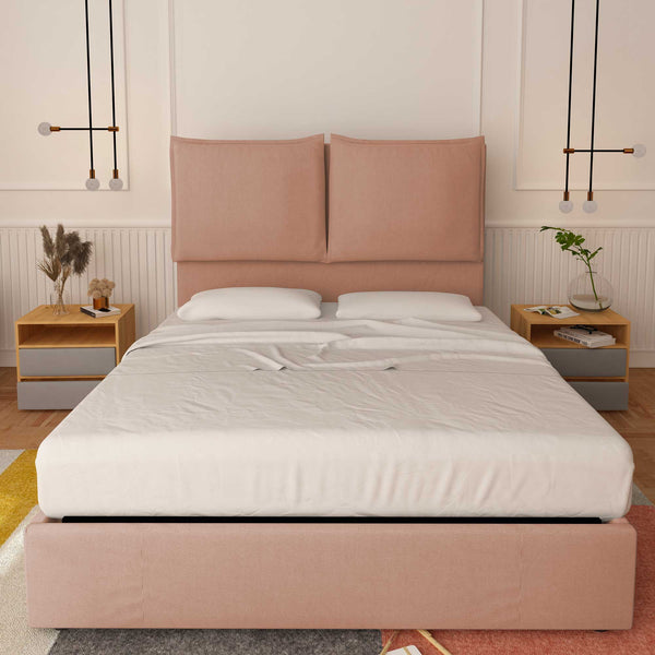 King size / queen size bed without container in Diana XL fabric