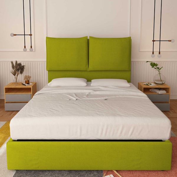 King size / queen size bed without container in Diana XL fabric