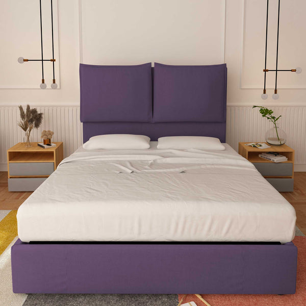 King size / queen size bed without container in Diana XL fabric
