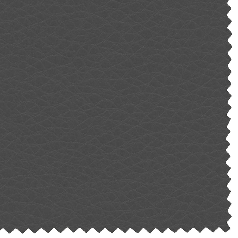 Baldiflex letto contenitore singolo in ecopelle sfoderabile Rossano grigio scuro closeup