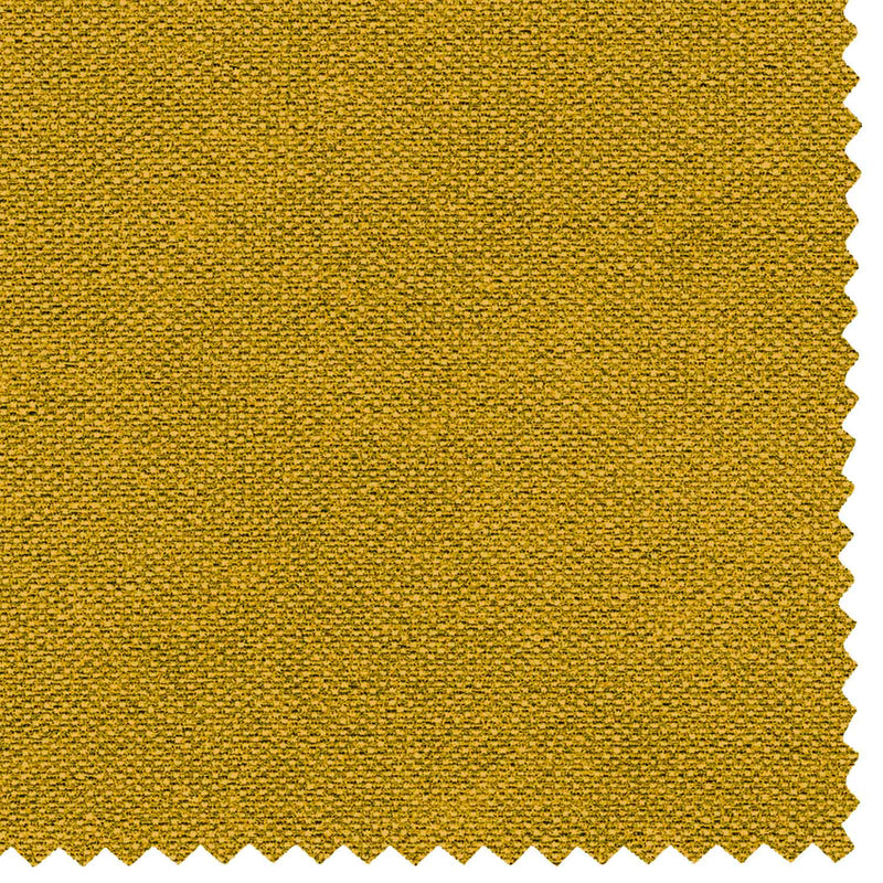 Baldiflex letto contenitore singolo in tessuto sfoderabile Rossano giallo senape closeup