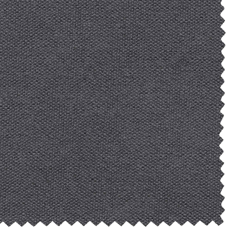 Baldiflex letto contenitore singolo in tessuto sfoderabile Rossano grigio antracite closeup