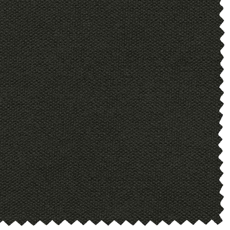Baldiflex letto contenitore singolo in tessuto sfoderabile Rossano nero closeup