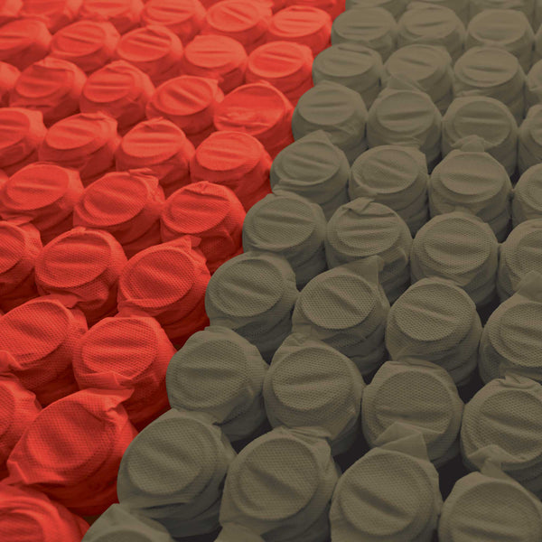 baldiflex materasso extra-rigido king kong dettaglio molle insacchettate