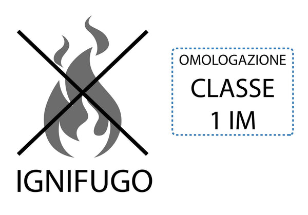 21 cm Fire-Resistant Memory Foam Mattress Igni-Fuego – 1IM Certified for Hotels and B&Bs